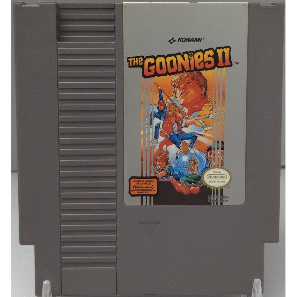 Konami NES-GU-USA The Goonies II NES‎ Video Game Cartridge NTSC-U 24 Stamp